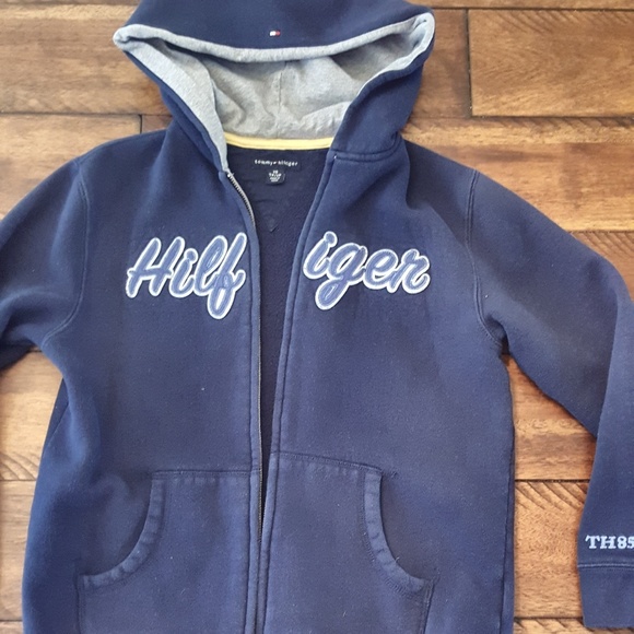 Tommy Hilfiger Boys Zip Up Hoodie - Picture 1 of 2